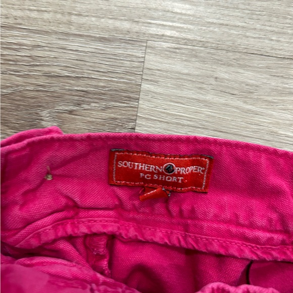 Southern Proper PC Shorts. Size Small. Color Red. - Picture 2 of 7